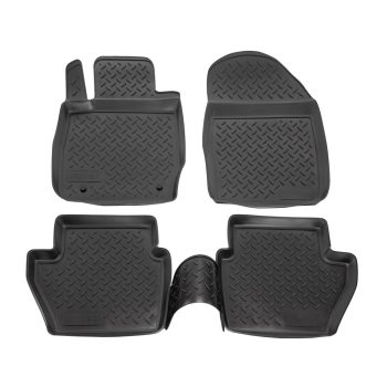   EgriAuto Prémiové 3D gumové autokoberce s uchytením NORM FORD Fiesta 2008-2016 4 ks
