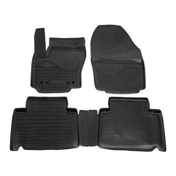   EgriAuto Prémiový 3D Gumové autokoberce s uchytením NORM FORD S-Max/Galaxy II 2006-2015 4 ks