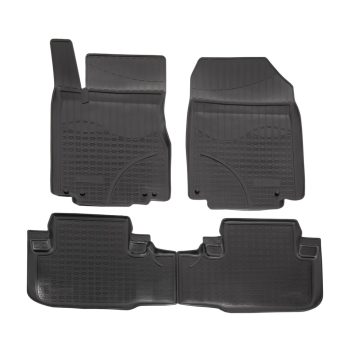   EgriAuto Prémiový 3D Gumové autokoberce s uchytením NORM HONDA CR-V 2012-2017 4 ks