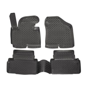   EgriAuto Prémiový 3D Gumové autokoberce s uchytením NORM HYUNDAI ix35 2010-2015 4 ks