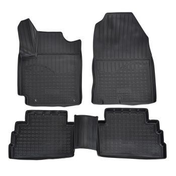   EgriAuto Prémiový 3D Gumové autokoberce s uchytením NORM HYUNDAI Kona 2018-