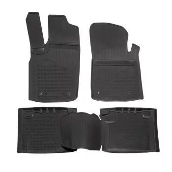   EgriAuto Prémiový 3D Gumové autokoberce s uchytením NORM Jeep Jeep Grand Cherokee 2011-2021 4 ks
