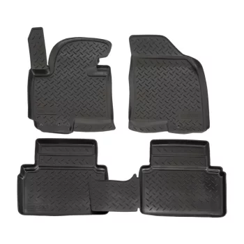   EgriAuto Prémiové 3D gumové autokoberce s uchytením NORM Kia Sportage SL 2010-2016 4 ks