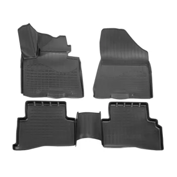   EgriAuto Prémiové 3D gumové autokoberce s uchytením NORM Kia Sportage QL 3D 2016-2021 4 ks