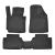 EgriAuto 3D prémiové gumové koberce s patentkami NORM Kia Soul PS 2013-2019