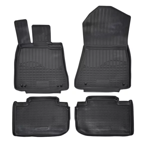 EgriAuto Prémiový 3D Gumové autokoberce s uchytením NORM Lexus IS III 2013-2020