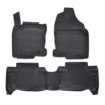   EgriAuto Prémiový 3D Gumové autokoberce s uchytením NORM Lexus NX 2014-2021