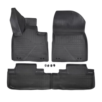   EgriAuto Prémiový 3D Gumové autokoberce s uchytením NORM Lexus RX 2015-2022 4 ks