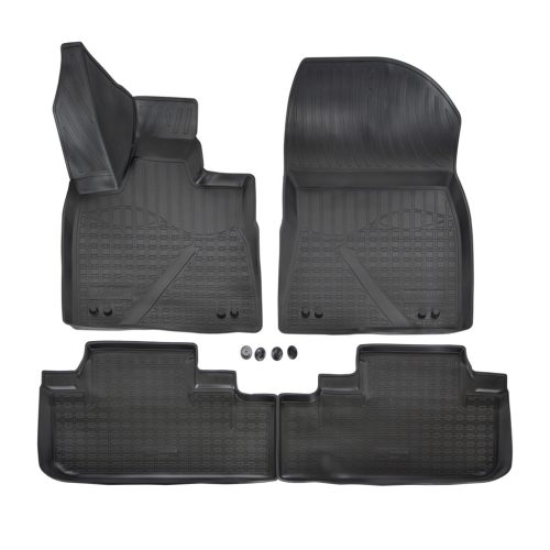 EgriAuto Prémiový 3D Gumové autokoberce s uchytením NORM Lexus RX 2015-2022 4 ks