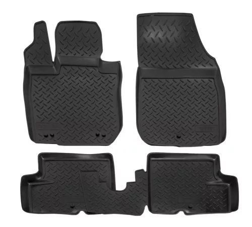 EgriAuto 3D prémiové gumové koberce s patentkami NORM Nissan Terrano 2WD 2010-2017 4 ks