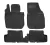 EgriAuto 3D prémiové gumové koberce s patentkami NORM Nissan Terrano 2WD 2010-2017 4 ks