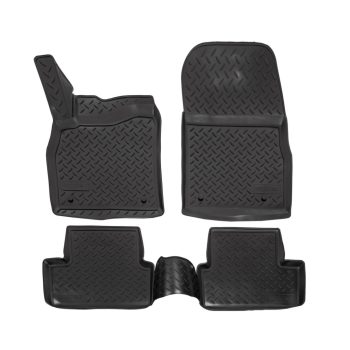   EgriAuto Prémiový 3D Gumové autokoberce s uchytením NORM OPEL Astra J 2009-2015 4 ks