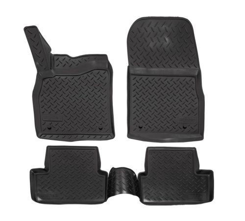 EgriAuto Prémiový 3D Gumové autokoberce s uchytením NORM OPEL Astra J 2009-2015 4 ks