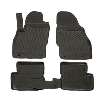   EgriAuto Prémiový 3D Gumové autokoberce s uchytením NORM OPEL Corsa D/E 2006-2019 4 ks