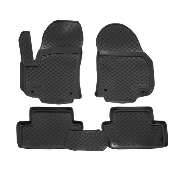   EgriAuto Prémiový 3D Gumové autokoberce s uchytením NORM OPEL Zafira B 2005-2011 4 ks