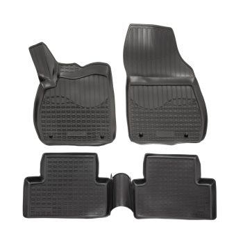   EgriAuto Prémiový 3D Gumové autokoberce s uchytením NORM OPEL Zafira C 2012-2019 4 ks