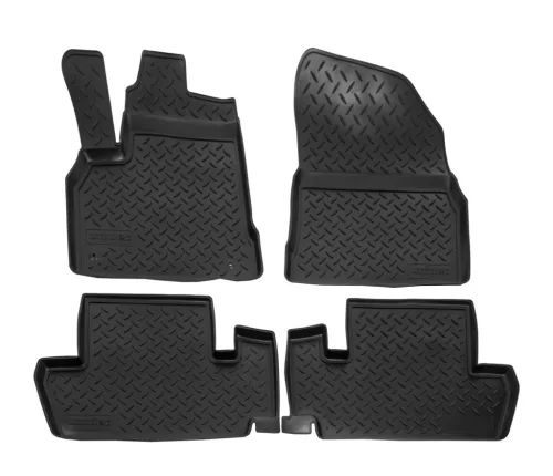 EgriAuto 3D prémiové gumové koberce s patentkami NORM Peugeot 3008 2010-2017 4 ks