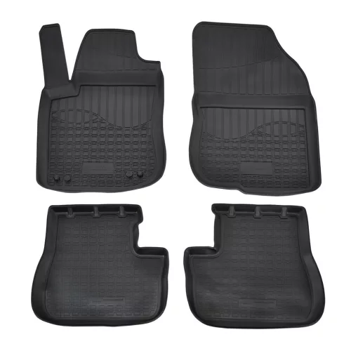 EgriAuto 3D prémiové gumové koberce s patentkami NORM Peugeot 208 2012-2019