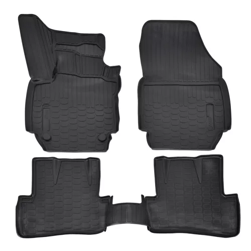 EgriAuto 3D prémiové gumové koberce s patentkami NORM Renault Captur 2013-2019