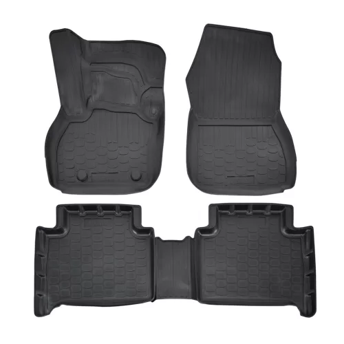 EgriAuto 3D prémiové gumové koberce s patentkami NORM Renault ZOE 2012-2019 ELEKTIC