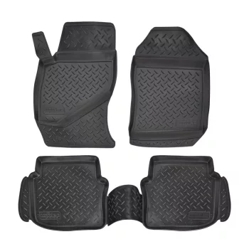   EgriAuto Prémiový 3D gumové autokoberce s uchytením NORM Subaru XV II G5 2017-