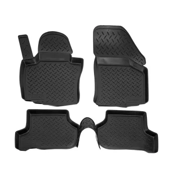   EgriAuto 3D prémiové gumové koberce s patentkami NORM Seat Leon 2005-2012 4 ks