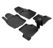 EgriAuto Prémiový 3D Gumové autokoberce s uchytením NORM Seat Leon 2005-2012 4 ks