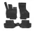 EgriAuto 3D prémiové gumové koberce s patentkami NORM Seat Leon 2012-2020 4 ks