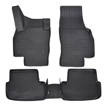   EgriAuto 3D prémiové gumové koberce s patentkami NORM Seat Arona 2017- 5 ks