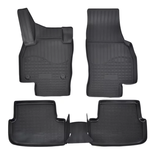 EgriAuto 3D prémiové gumové koberce s patentkami NORM Seat Arona 2017- 5 ks