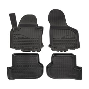   EgriAuto Prémiový 3D gumové autokoberce s uchytením NORM SKODA Octavia II 2004-2013 4 ks