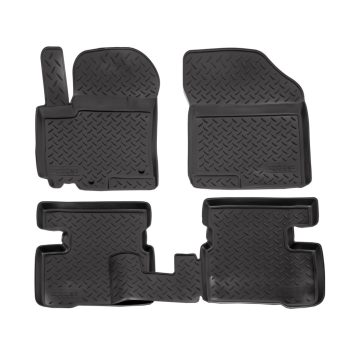   EgriAuto Prémiový 3D gumové autokoberce s uchytením NORM Suzuki Swift 2010-2017 4 ks