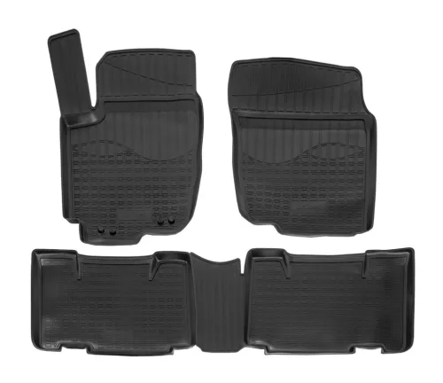 EgriAuto 3D prémiové gumové koberce s patentkami NORM Toyota Toyota RAV4 2013-2018 4 ks