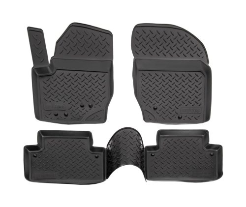 EgriAuto Prémiový 3D Gumové autokoberce s uchytením NORM Volvo XC90 2002-2015 4 ks