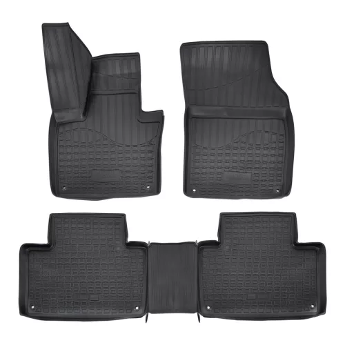 EgriAuto 3D prémiové gumové koberce s patentkami NORM Volvo XC90 II 2014-
