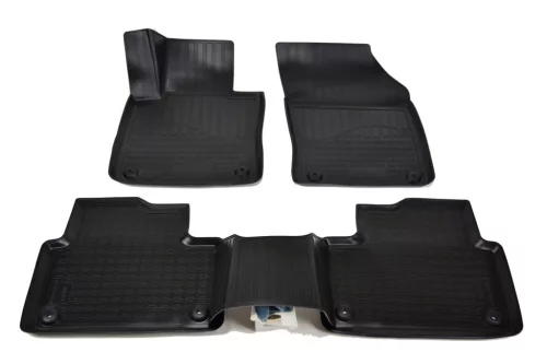 EgriAuto 3D prémiové gumové koberce s patentkami NORM V60 2018- 5ks