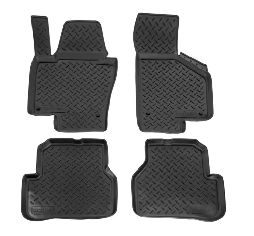 EgriAuto 3D prémiové gumové koberce s patentkami NORM Volkswagen Passat B6/B7 2005-2015 4 ks