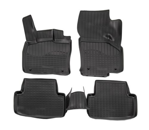 EgriAuto Prémiový 3D Gumové autokoberce s uchytením NORM VOLKSWAGEN Passat B8 2015- 4 ks