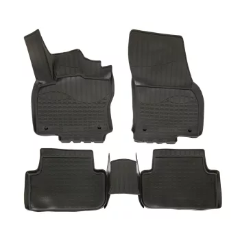   EgriAuto Prémiový 3D Gumové autokoberce s uchytením NORM VOLKSWAGEN Tiguan II 2016-2024 4 ks