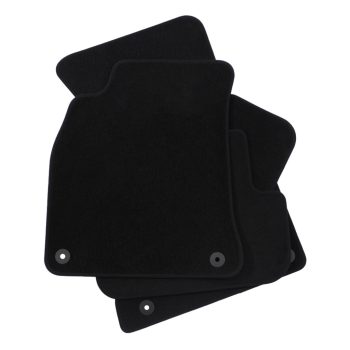   EgriAuto plyš textilný koberec čierne Audi A4 B8 2008-2015 4 ks