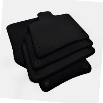   EgriAuto plyšový textilný koberec čierny Audi Q7 2006-2015 4 ks