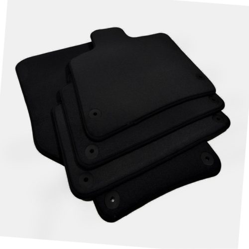 EgriAuto plyšový textilný koberec čierny Audi Q7 2006-2015 4 ks