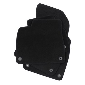   EgriAuto plyšový textilný koberec čierny Audi Q7 2015-vyšší 4 ks