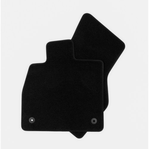 EgriAuto plyšový textilný koberec čierny Audi TT 8S coupe 2015-vyšší 2 ks