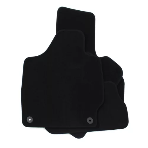 EgriAuto plyšové textilné koberce čierny Audi TT 8J 2006-2014 4 ks
