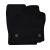 EgriAuto plyšový textilný koberec čierny VW Polo AW 2017-vyšší 4 ks