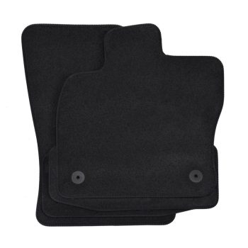   EgriAuto plyšový textilný koberec čierny Audi Q2 2016-magasabb 4 ks