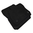 EgriAuto plyšový textilný koberec čierny Audi Q3 2018-magasabb 4 ks