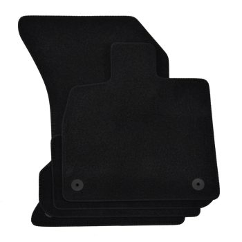   EgriAuto plyšový textilný koberec čierny Audi Q5 2017-2023 4 ks