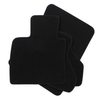   EgriAuto plyšový textilný koberec čierny Bmw X5 E70 2007-2012 4 ks
